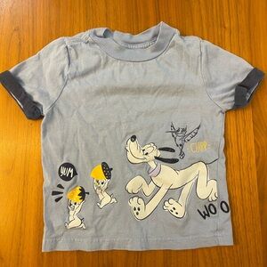 Disney Pluto ChipNDale Gus Gus Jaq XXS Kids Shirt Cuff Detail Wraparound Design